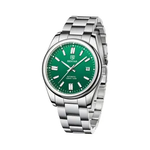 ساعت مچی عقربه‌ای اتوماتیک مردانه بنیار مدل BY-5185-SEK02