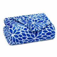 پتو مسافرتی 2 نفره&nbsp;طرح برگ سه بعدی سایز 220x200 سانتی&zwnj;متر