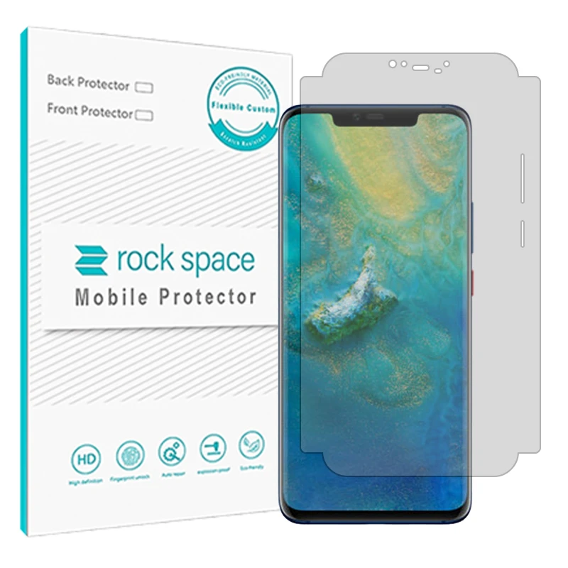 محافظ صفحه نمایش شفاف راک اسپیس مدل Resistant مناسب برای گوشی موبایل هواوی Mate 20 Pro
