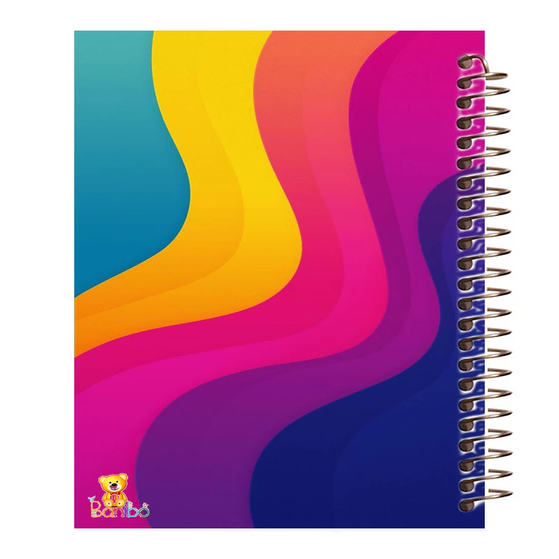 دفتر نقاشی 50 برگ بانیبو مدل رنگی کد 824