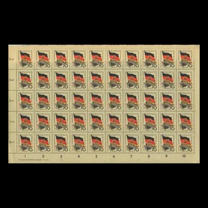 تمبر یادگاری مدل خارجی مجموعه 50 عددی