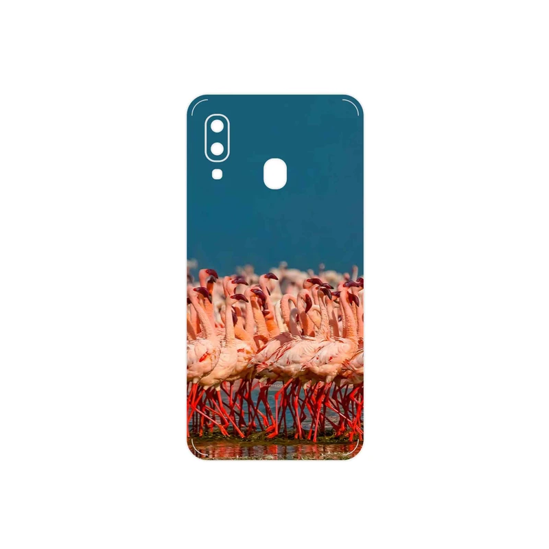 برچسب پوششی ماهوت مدل Flamingo مناسب برای گوشی موبایل سامسونگ Galaxy A40