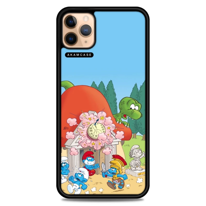 کاور آکام مدل AMC-WA11PRO-SMURFS-6 مناسب برای گوشی موبایل اپل iPhone 11 Pro