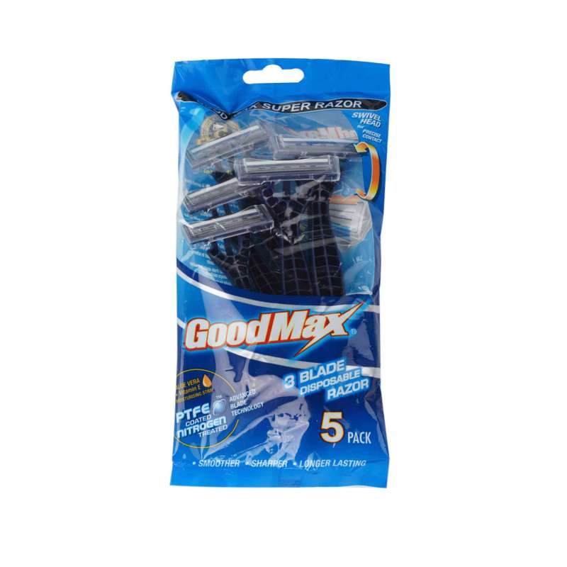 خود تراش گود مکس مدل razor بسته 5 عددی خود تراش گود مکس مدل razor بسته 5 عددی