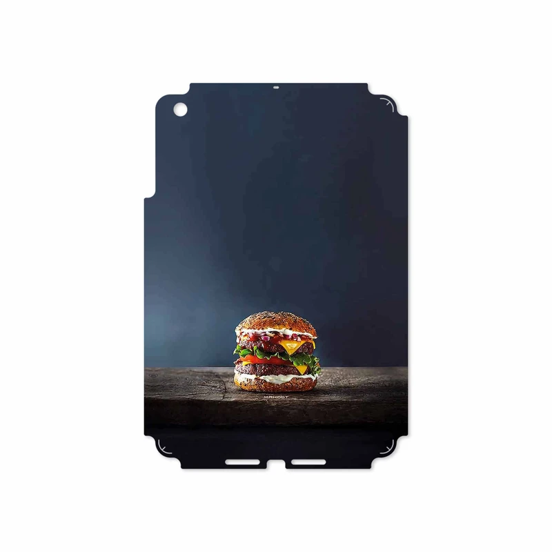 برچسب پوششی ماهوت مدل Hamburger مناسب برای تبلت اپل iPad mini 2012 A1455