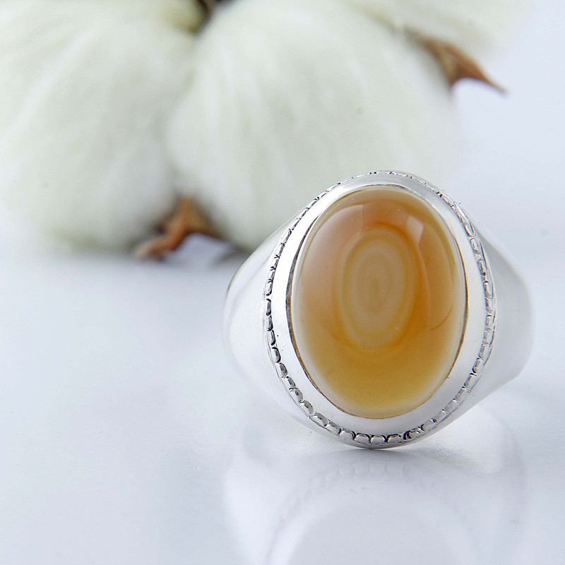 انگشتر نقره مردانه مدل رکاب فیلی دست ساز عقیق باباقوری کد AM_04404 انگشتر نقره مردانه مدل رکاب فیلی دست ساز عقیق باباقوری کد AM_04404