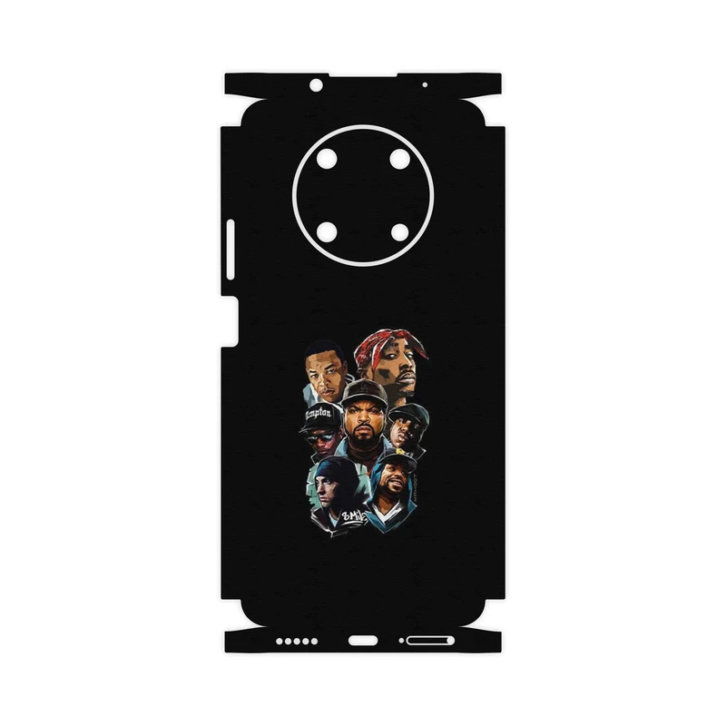 برچسب پوششی ماهوت مدل Great Rappers Digital Art-FullSkin مناسب برای گوشی موبایل هوآوی Nova Y90