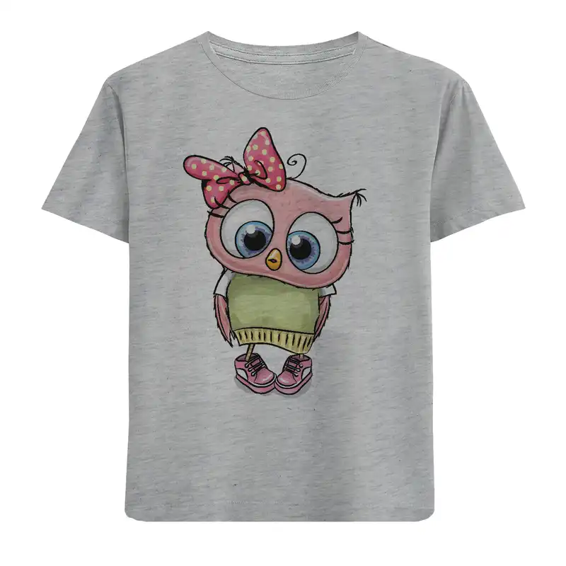 تی شرت بچگانه مدل جغد F27