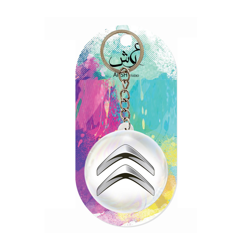 جاکلیدی عرش مدل لوگو ماشین سیتروئن Citroen کد Asj3474