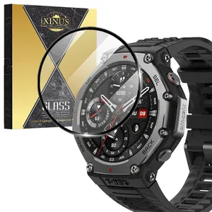 محافظ صفحه نمایش ژینوس مدل XWPM مناسب برای ساعت هوشمند امیزفیت T-Rex 3