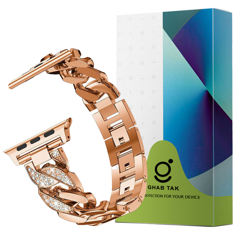 بند قاب تک مدل CARTIER4NGHT مناسب برای ساعت هوشمند اپل واچ 42 میلی متری