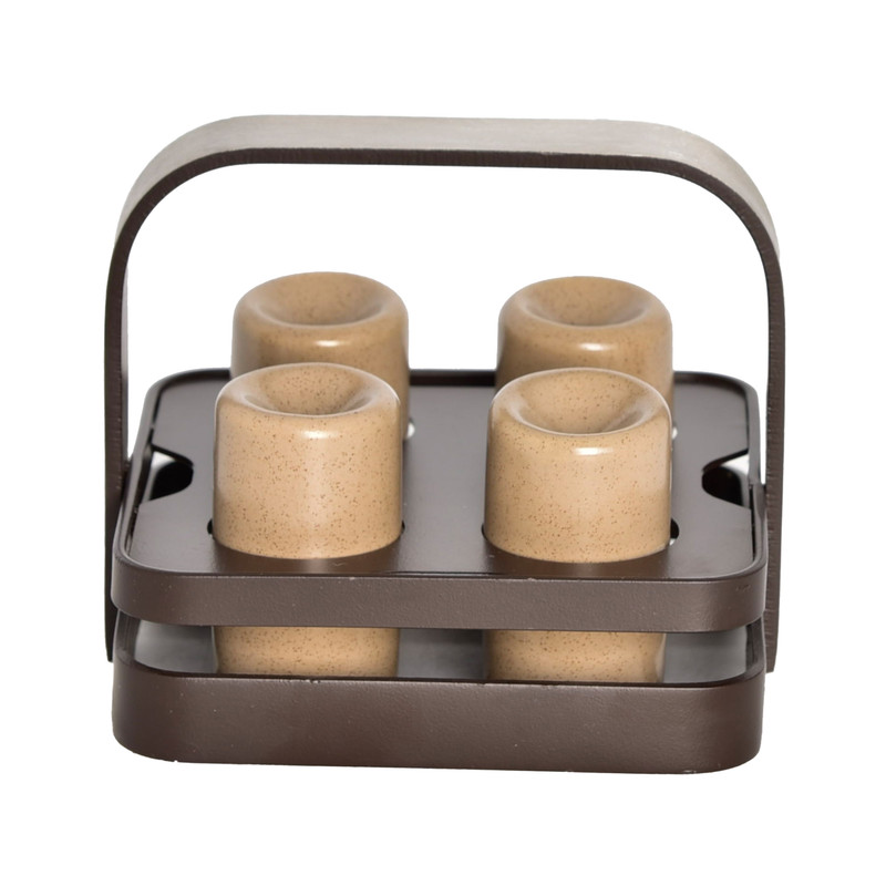 نمک و فلفل پاش بی وی کی کد 452605 مجموعه 4 عددی