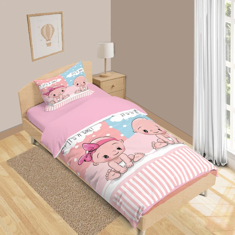 سرویس روتختی 1 نفر 5 تکه نوپه هوم مدل نوزاد T6385