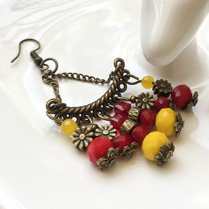 گوشواره زنانه مدل سورن