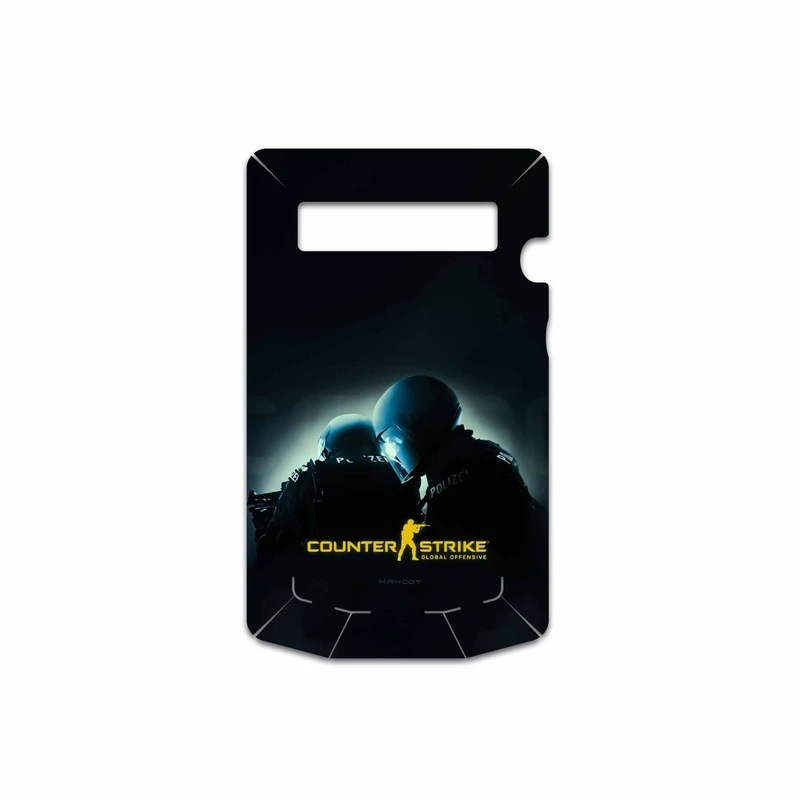 برچسب پوششی ماهوت مدل Counter-Strike مناسب برای گوشی موبایل بلک بری P9981
