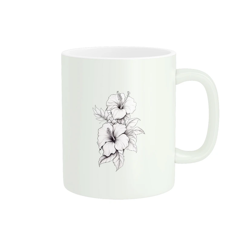 ماگ پاد آفرین طرح گل کد 573