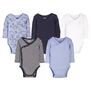 بادی آستین بلند نوزادی لوپیلو مدل 4867671 مجموعه 5 عددی