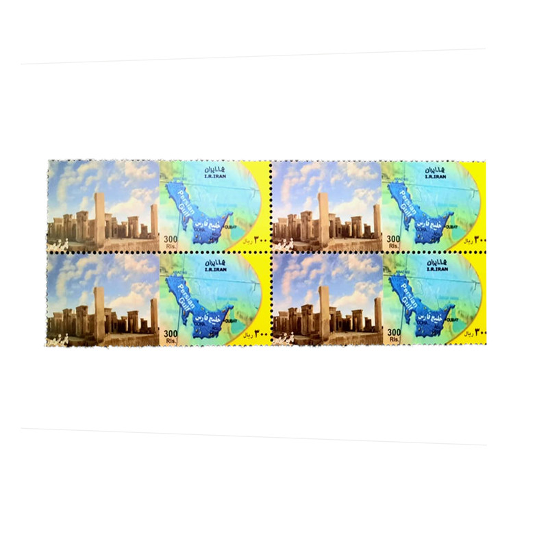 تمبر یادگاری مدل تخت جمشید کد IR1847 بسته 4 عددی تمبر یادگاری مدل تخت جمشید کد IR1847 بسته 4 عددی