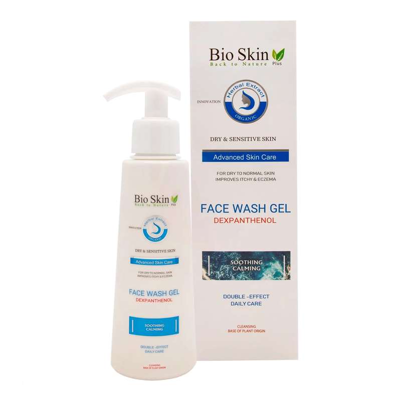 ژل شست و شوی صورت بایو اسکین مدل Soothing حجم 200 میلی لیتر ژل شست و شوی صورت بایو اسکین مدل Soothing حجم 200 میلی لیتر