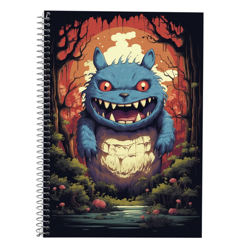 دفتر لغت 50 برگ مدوپد طرح Ghibli کد DF2437