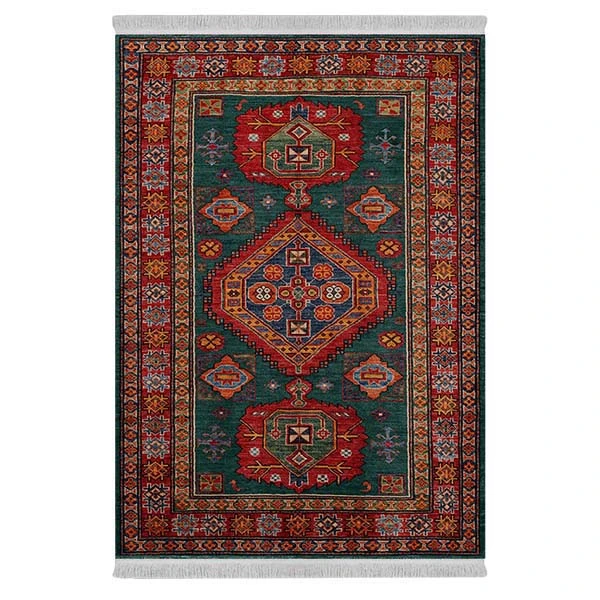 فرش پارچه‌ای دفه مدل فرشینه طرح مدرن کد 547