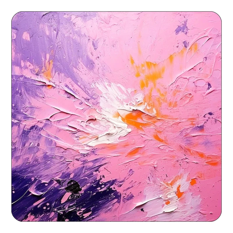 مگنت کاکتی طرح نقاشی رنگ روغن مدل mp70491