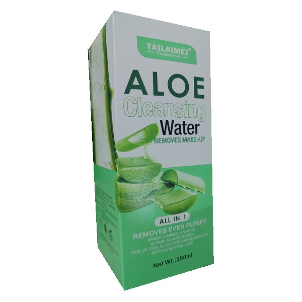 محلول پاک کننده آرایش تایلامی مدل ALOE حجم 350 میلی لیتر