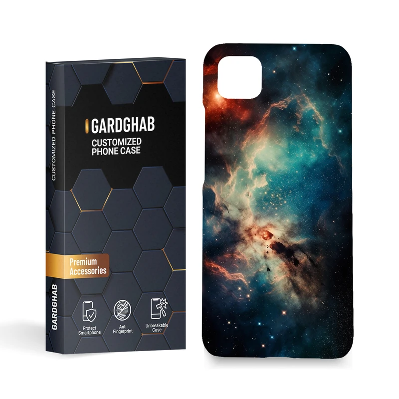 کاور گارد قاب مدل کهکشان مناسب برای گوشی موبایل شیائومی poco c3