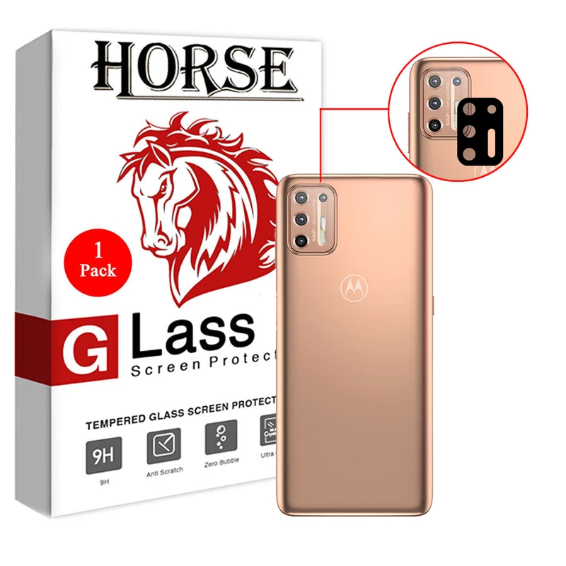 محافظ لنز دوربین هورس مدل L3D-H مناسب برای گوشی موبایل موتورولا Moto G9 Plus