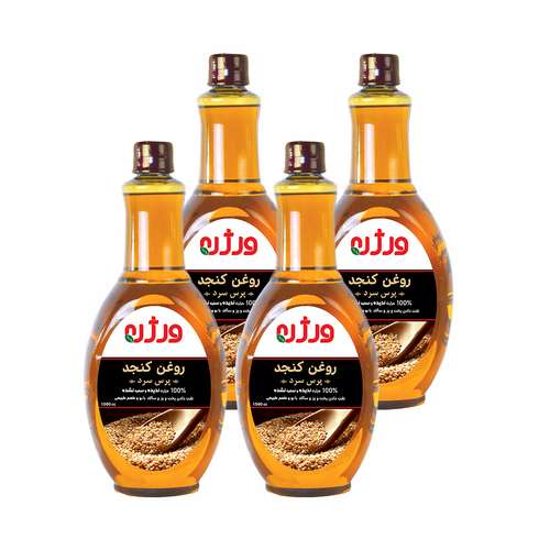 روغن کنجد فرابکر ورژن - 1.5 لیتر بسته 4 عددی