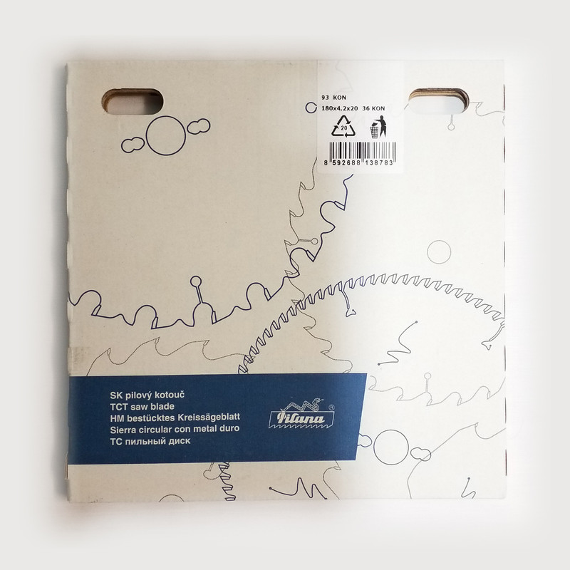 تیغه اره دیسکی پیلانا مدل 36KON 180x4.4 - 5.2x3.5x30 تیغه اره دیسکی پیلانا مدل 36KON 180x4.4 - 5.2x3.5x30