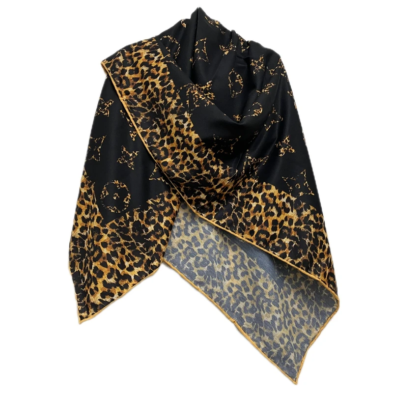 روسری زنانه مدل نخی کجراه پاییزه دست دوز کد 1557