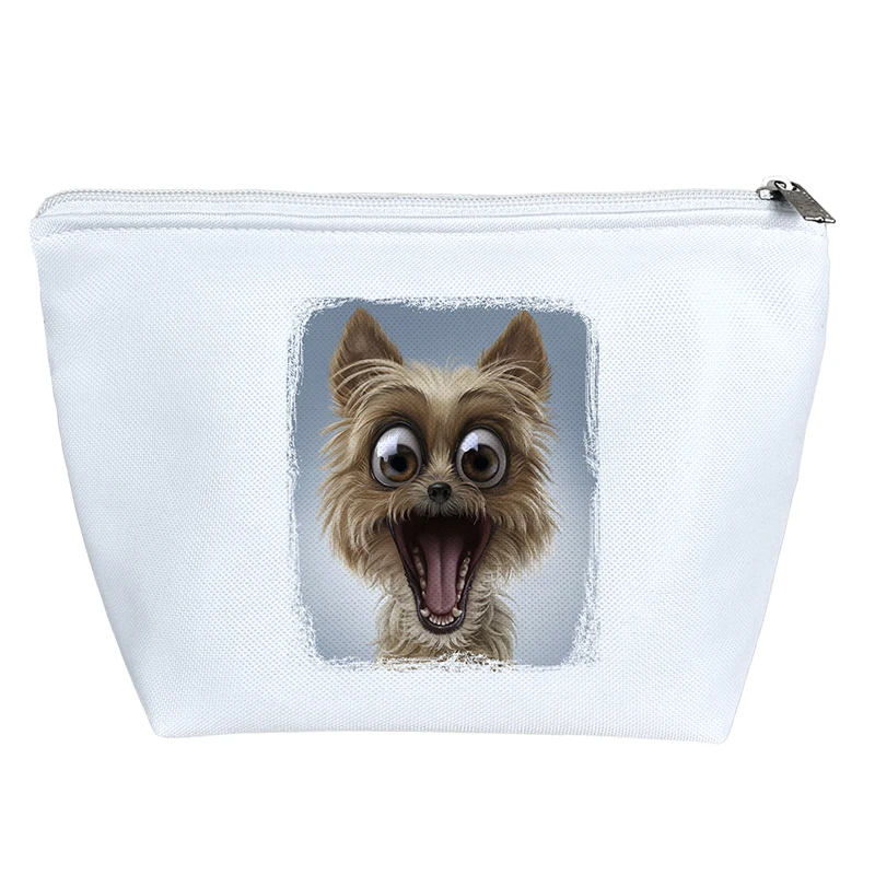 کیف لوازم آرایش دخترانه خندالو مدل سگ کد 2487