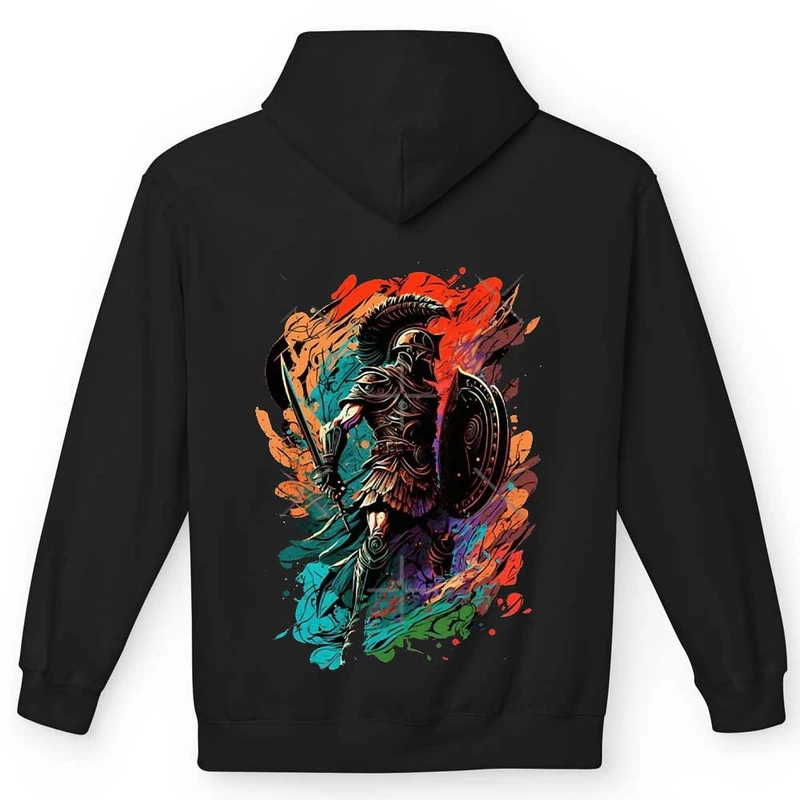 هودی مردانه پاد آفرین مدل گلادیاتور کد 1090