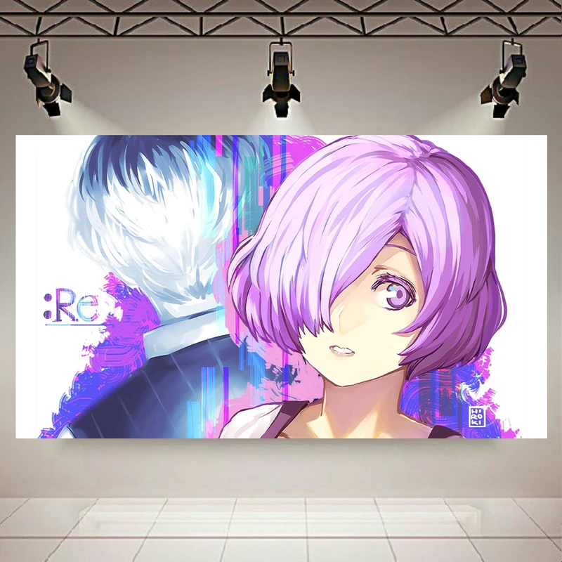 تابلو شاسی طرح انیمه مدل Tokyo Ghoul کد AR3220