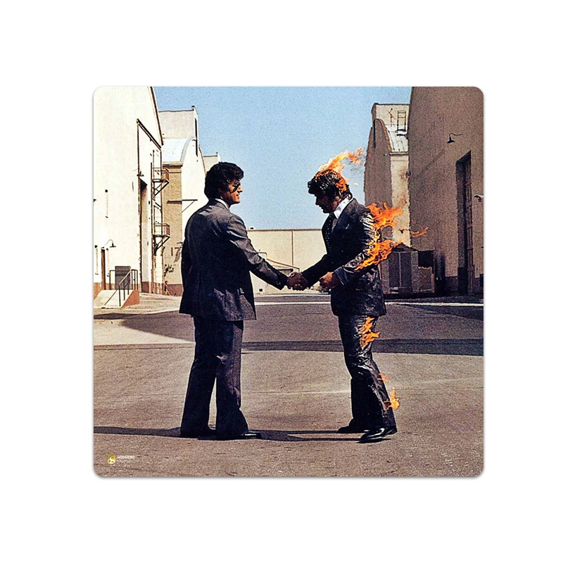 ماوس پد هومرو مدل NX408 طرح Pink Floyd سایز 40x40 سانتی‌متر