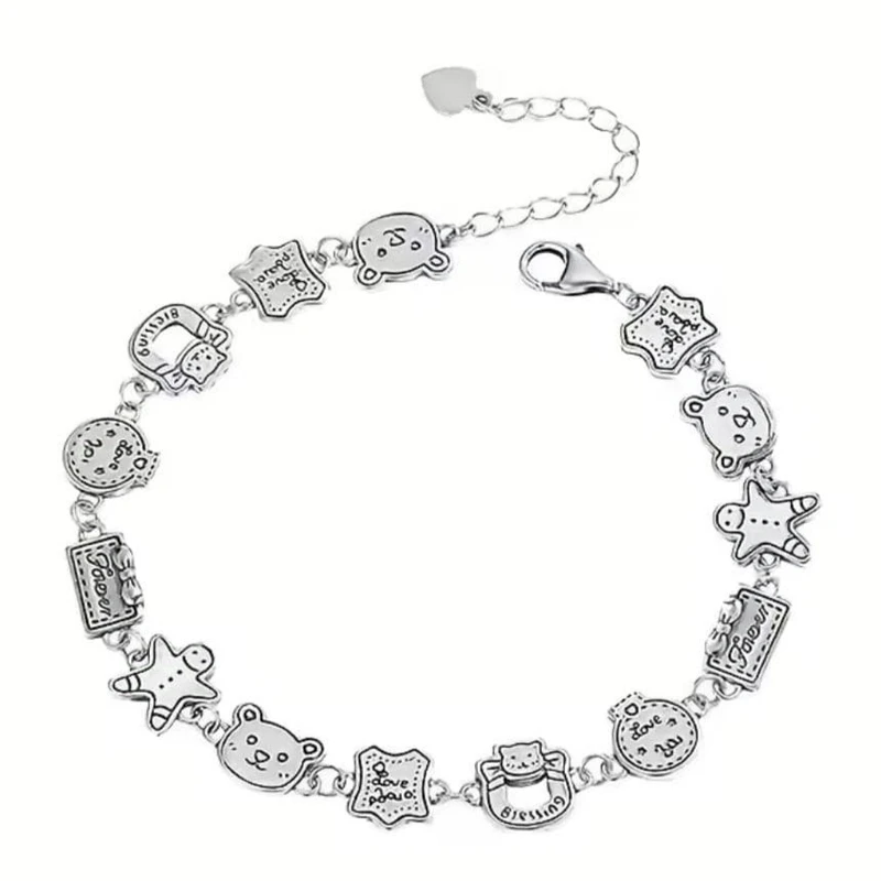 دستبند زنانه مدل خرس و شیرینی