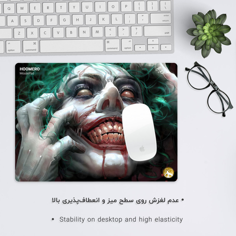 ماوس پد هومرو مدل A2937 طرح جوکر 2