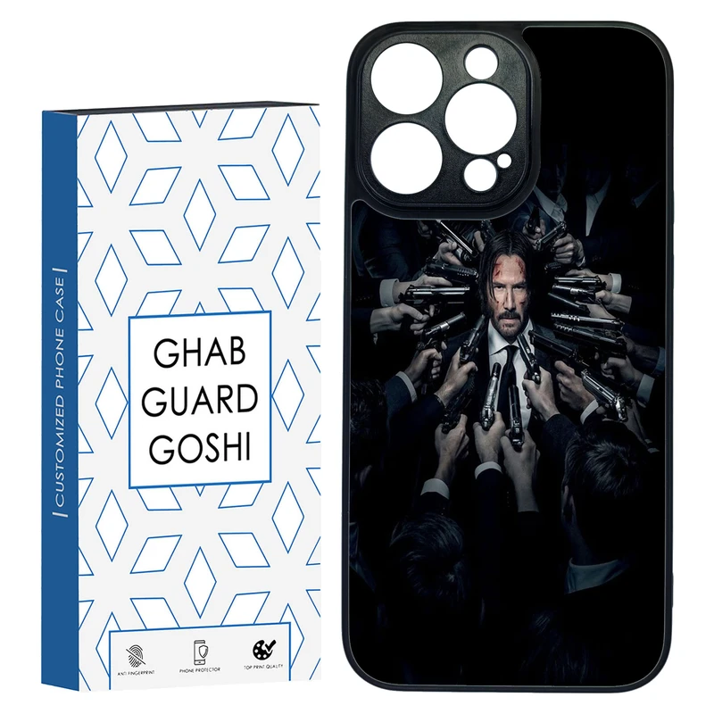 کاور قاب گارد گوشی طرح جان ویک کد TPU-219 مناسب برای گوشی موبایل اپل Iphone 14 PRO MAX