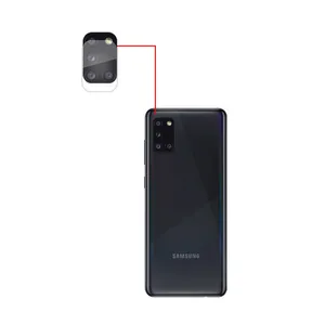 محافظ لنز دوربین مدل PG مناسب برای گوشی موبایل سامسونگ Galaxy A31