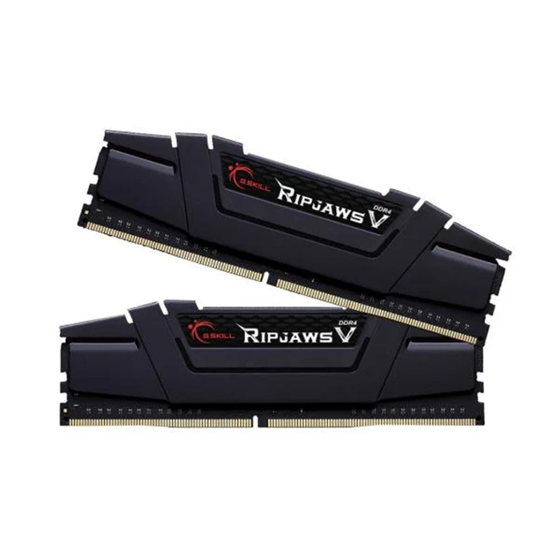 رم دسکتاپ DDR4 دو کاناله 3200 مگاهرتز CL16 جی اسکیل سری Ripjaws V ظرفیت 32 گیگابایت