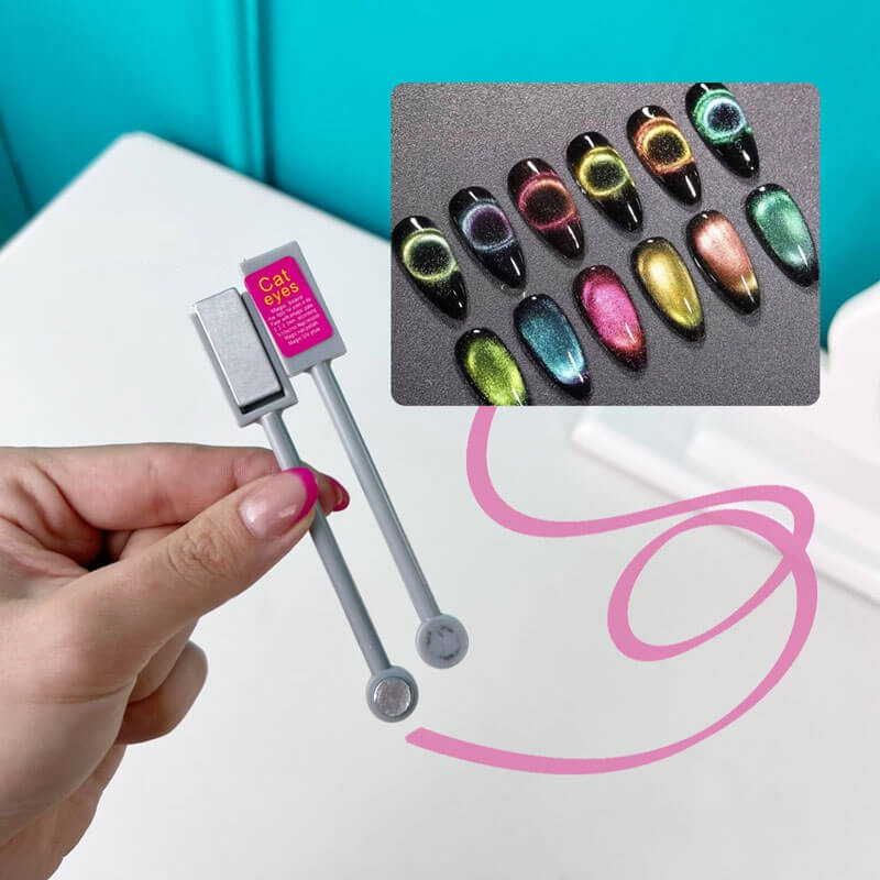 مگنت طراحی ناخن کت آیز مدل دوطرفه