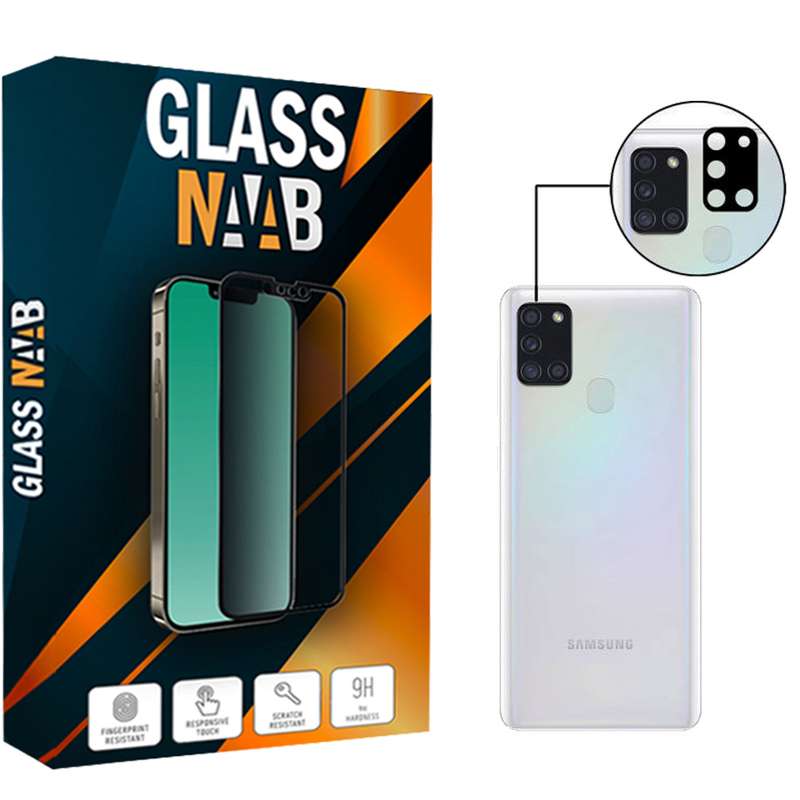 محافظ لنز دوربین گلس ناب مدل Flz-01 مناسب برای گوشی موبایل سامسونگ Galaxy A21s