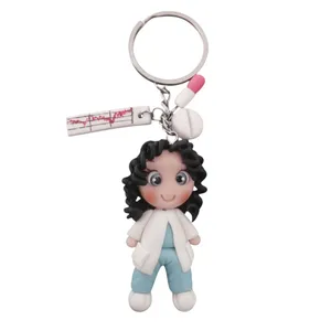 جاکلیدی دستی مدل دختر موفرفری