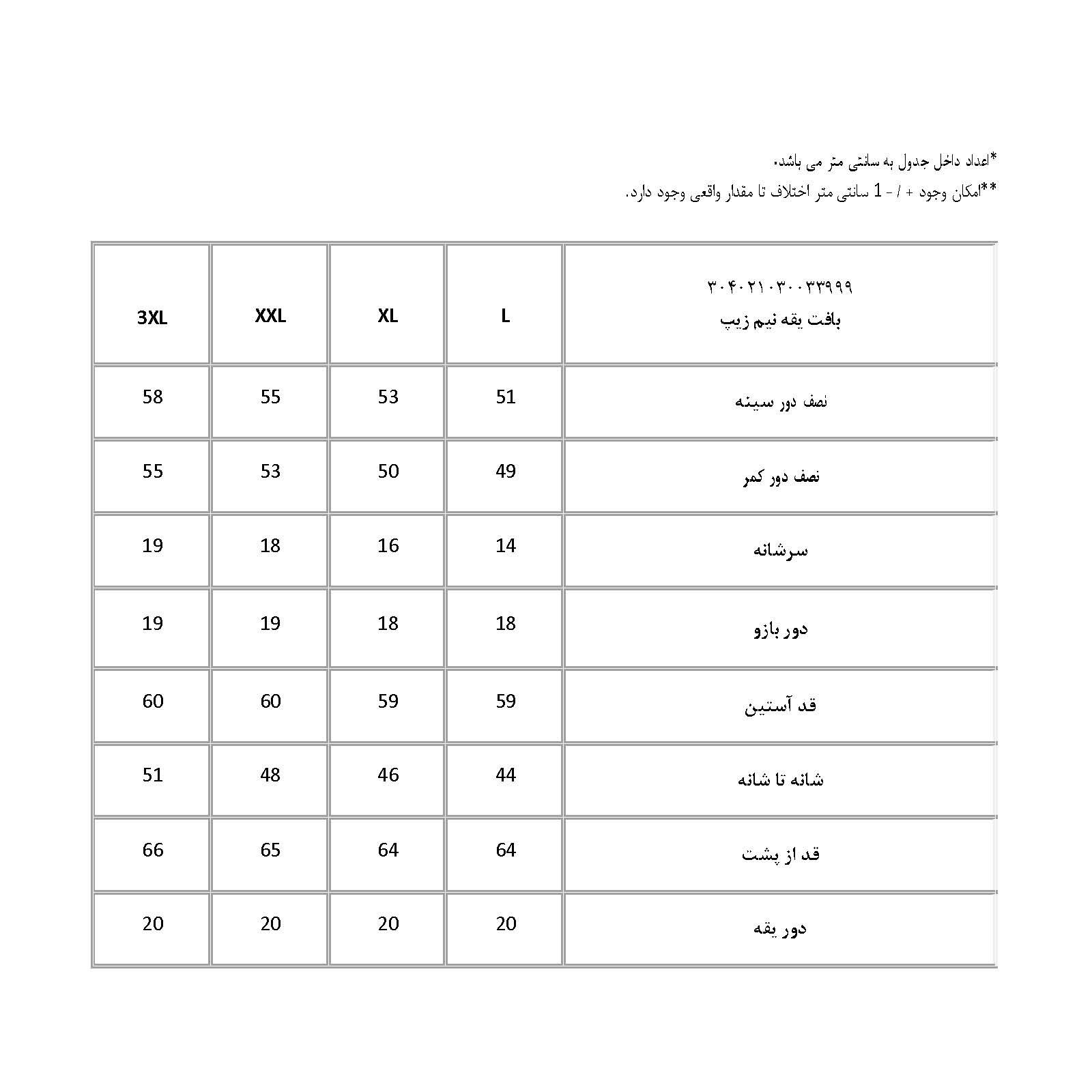 پلیور مردانه پاتن جامه مدل نیم زیپ 304021030033999 -  - 11