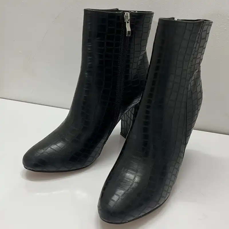 نیم بوت زنانه مدل پوست ماری کد 100480