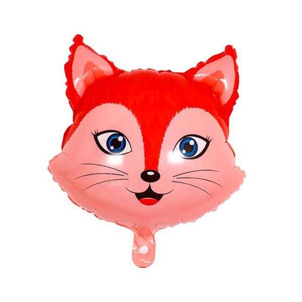 بادکنک فویلی مدل سر روباه کد I21V