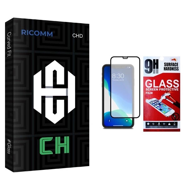 محافظ صفحه نمایش مات ریکام مدل CH glass مناسب برای گوشی موبایل اپل iPhone XR