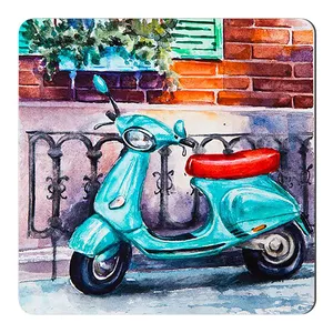 مگنت طرح نقاشی موتور وسپا کد wmg4243