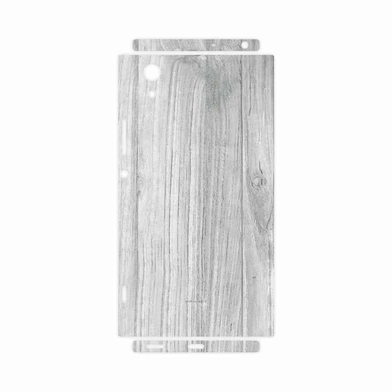 برچسب پوششی ماهوت مدل White Wood-FullSkin مناسب برای گوشی موبایل سونی Xperia XA1